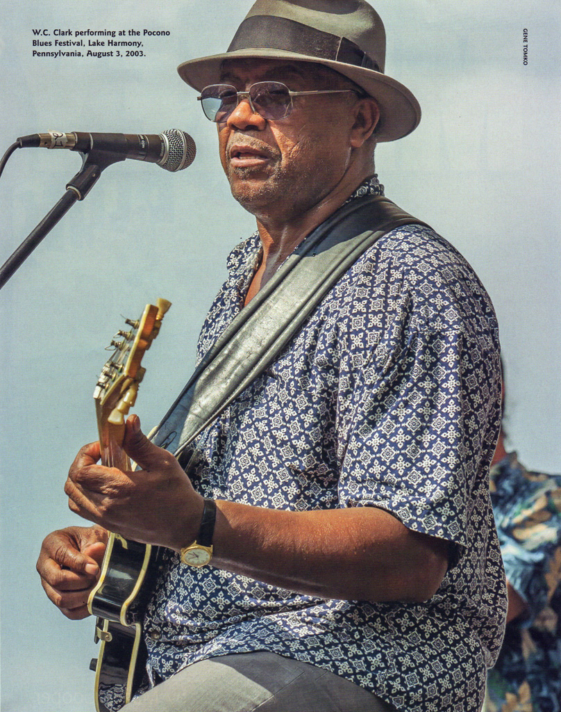 WC Clark at Pocono Blues Festival